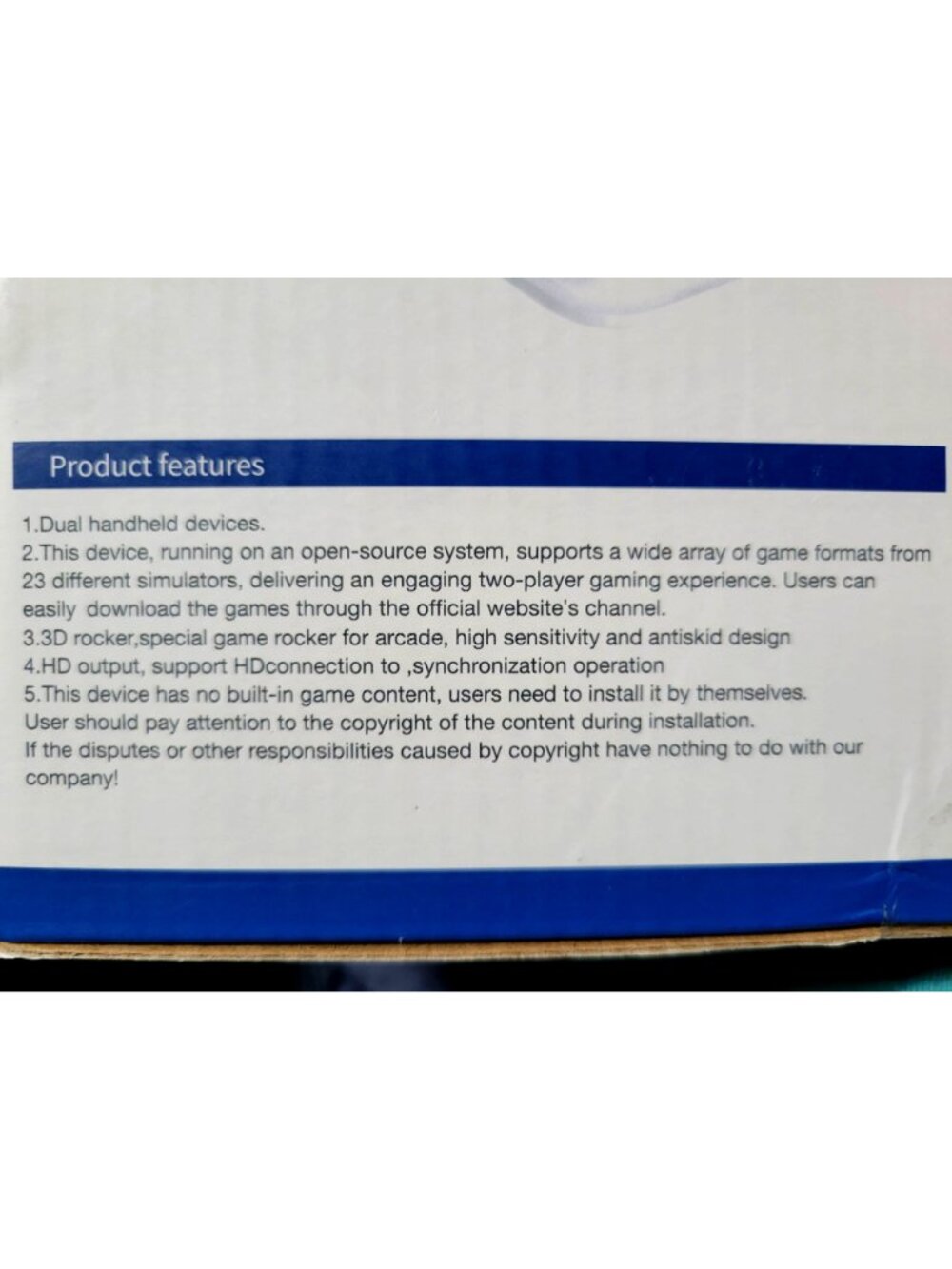 *NEW* 2.4G Wireless 3D Rocker: Special Gamer Rocker For Arcade - Picture 5 of 6